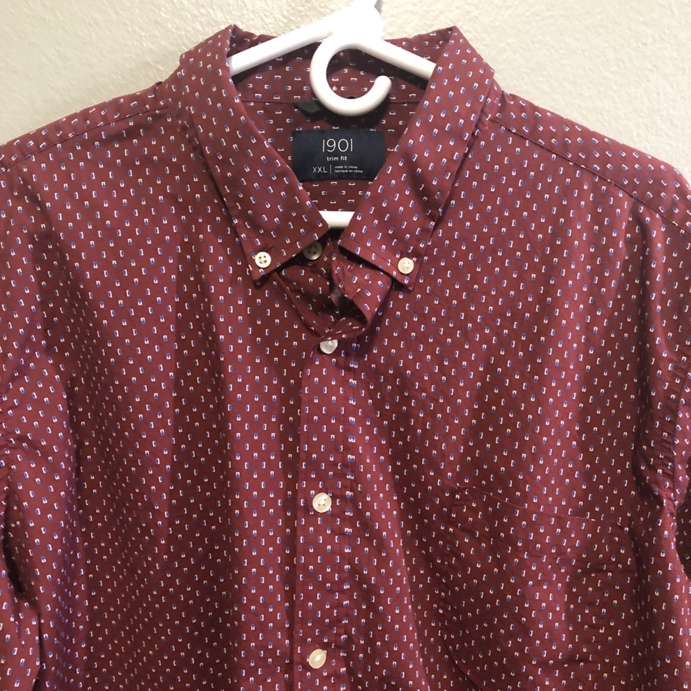 Norstrom's 1901 long sleeve dress shirt (XXL)